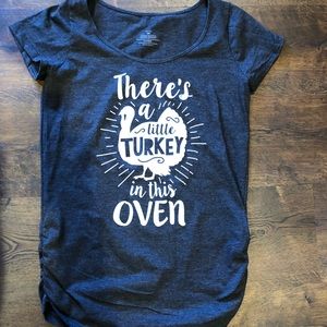 Maternity turkey t-shirt